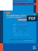 Problèmes Danalyse - Tome 2, Continuité Et Dérivabilité