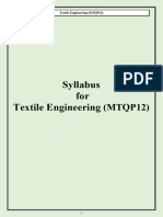 Textile Engineering mtqp12