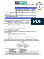  NTI OLYMPIAD Science Class 8 2023