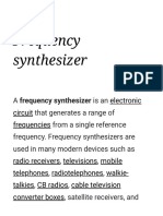 Frequency Synthesizer - Wikipedia