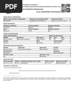 Planilla de Solicitud de Pasaporte