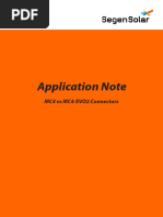 MC4 Vs MC4-EVO2 Application Note