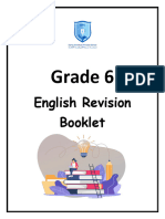 Grade 6 - English Revision Booklet.