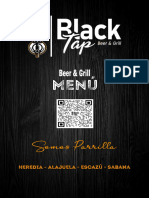 Menu Black Tap