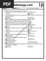 Biology Mcqs