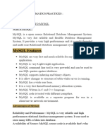 Mysql Notes