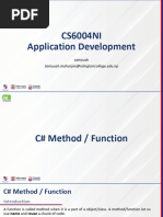 CS6004NI Application Development: Samyush - Maharjan@islingtoncollege - Edu.np