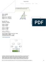 Triangle Calculator