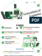 Generation of Computers