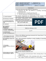 LO1. Carry Out Measurements and Calculations. TLE - IACP7/8MC-0d-1 Handling of Measuring Instruments / Tools