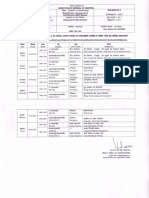 MMD EXAM Time Table September 2023