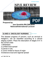 Oncology Nursing Intensive