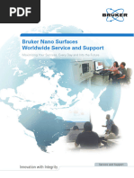 Bruker Worldwide Service and Support-Brochure