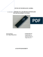 A Project Report On Avr Micro Controller Development System