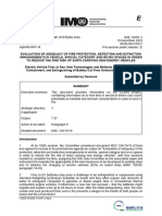 SSE 10-INF.2 - Electric Vehicle Fires at Sea New Technologies and Methods For Suppression, Containment, An... (Denmark)