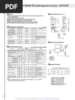 High-Side Power Switch Ics Si-5151S: (With Diagnostic Function)