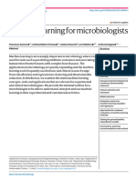 Machine Learning For Microbiology