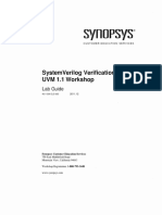 SystemVerilogVerificationUVM1 1LabGuide