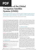 Evolution of The Global Navigation SatelliteSystem GNSS