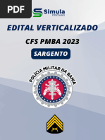 Edital Verticalizado - Pmba (Sargento) 2023 PDF