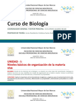 Clase 1 - Conceptos Generales Biologia 2023-II