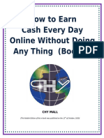 CHY Mall How To Make Money Online Without Doing Anything