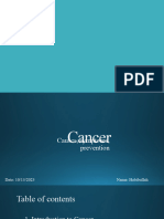 Cancer Presentation