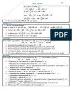 Calcul Vectoriel Dans Le Plan Exercices Non Corriges 8