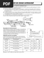 Poste de Sciage Automatisé: Description de La Partie Operative