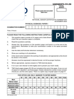 Physical Sciences P1 2022