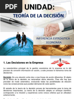 II UNIDAD Teoría de La Decisión ECONOMIA 1era - Parte