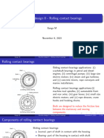 Rolling Contact Bearings