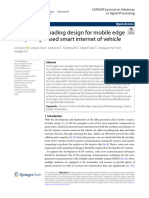 2022 - Analytical Offloading Design For MEC Based IOV