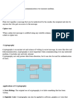 Chapter 3 Cryptography