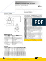 Apollo Super Duplex Stainless Steel Full Port Ball Valve 76FK-100-A TS