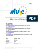 Enhanced DSL Algorithms