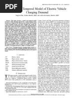 Spatial and Temporal Model of Electric Vehicle Charging Demand