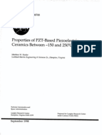 Properties of PZT-Based Piezoelectric Ceramics Between-150 and 250°C