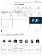 T SC 2550047 The Electromagnetic Spectrum Worksheet Cut and Stick - Ver - 4