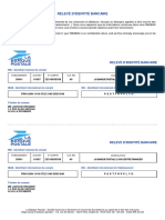 Relevé D'Identité Bancaire