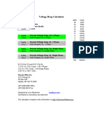 Voltage Drop Calculator - 1