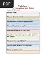 Lesson 1. How Akbar Met Birbal