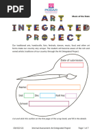 VI - Art Integrated Project