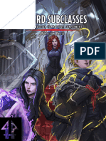 Wizard Subclasses