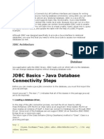 JDBC Basics - Java Database Connectivity Steps