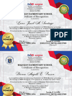 Matatag Certificate