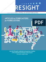 Valid Benchmarks From Published Surveys of Forecast Accuracy - Foresight11