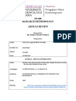 Article Review Isc600 Nur Alia Aqilah