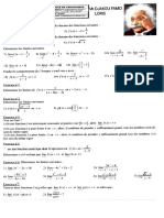 TD Mathématiques