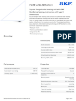 SKF F4BE 400-SRB-CLH Specification